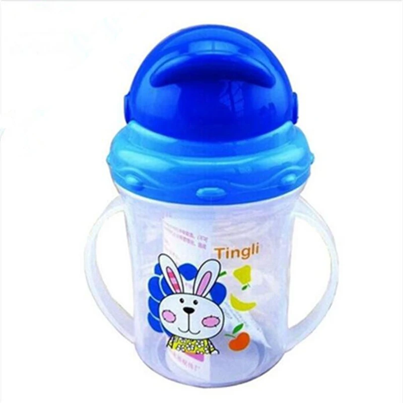150 мл детская бутылка для воды с соломенной чашка из ПП подарок младенцев детей