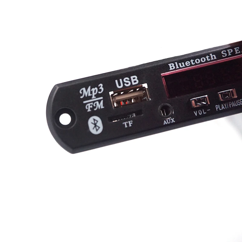 Новая беспроводная Bluetooth MP3 WMA Плата декодера автомобильная аудиосистема FM радио