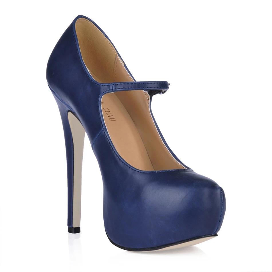 Пикантные вечерние женские туфли-лодочки на платформе с круглым носком; zapatos mujer Tacon Alto de Aguja Vestido de Fiesta Moda YJ3463B-b1