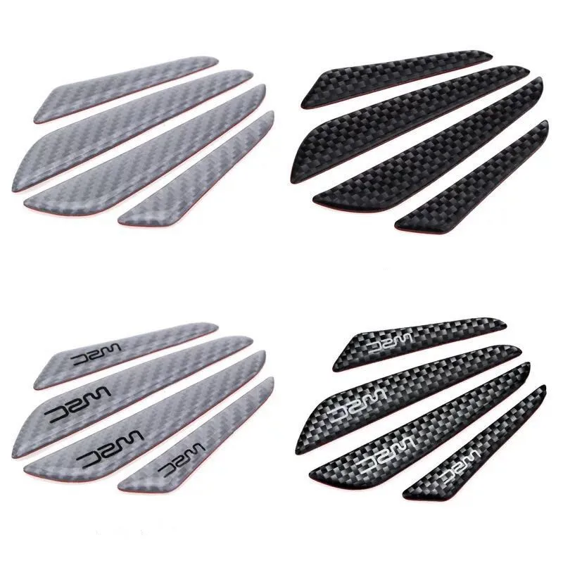 Авто зеркало заднего вида Боковая дверь бампер наклейка автомобиля углеродное