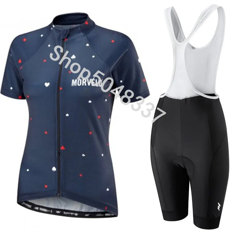 12 Женская летняя велосипедная майка Morvelo набор дышащая одежда для горного велосипеда Pro гоночный мотоцикл Велоспорт Джерси набор - Цвет: 12