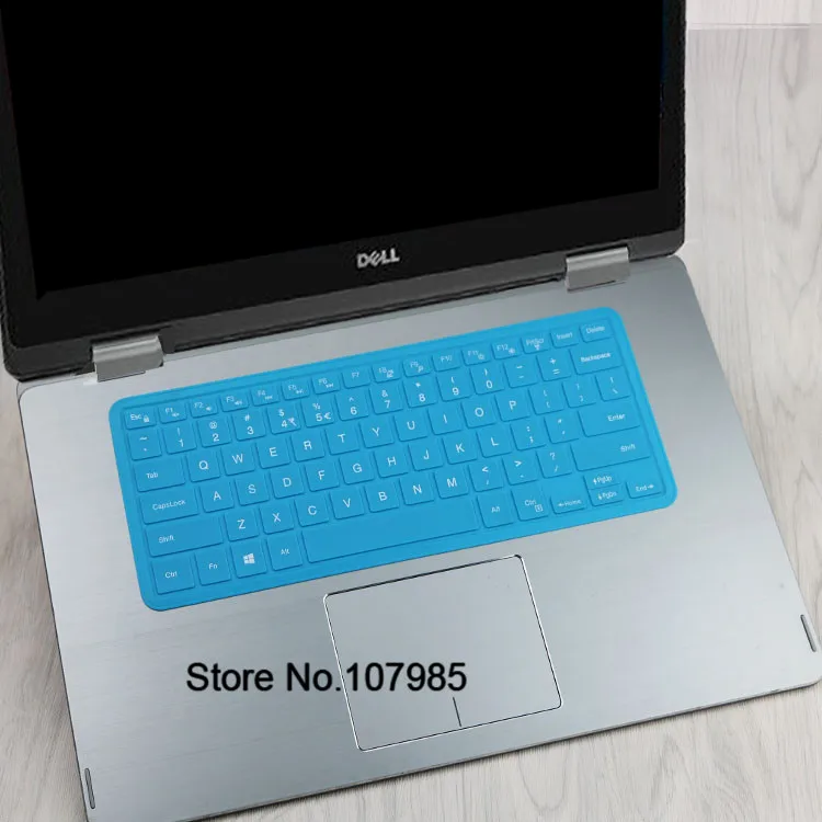 All blue 13," клавиатура кожного покрова для Dell Inspiron 13 7000 7375 7368 i7368 13-7378 i7378 13-5368 i5368 5378 7347 7348 7359 7352 7353 - Цвет: All blue