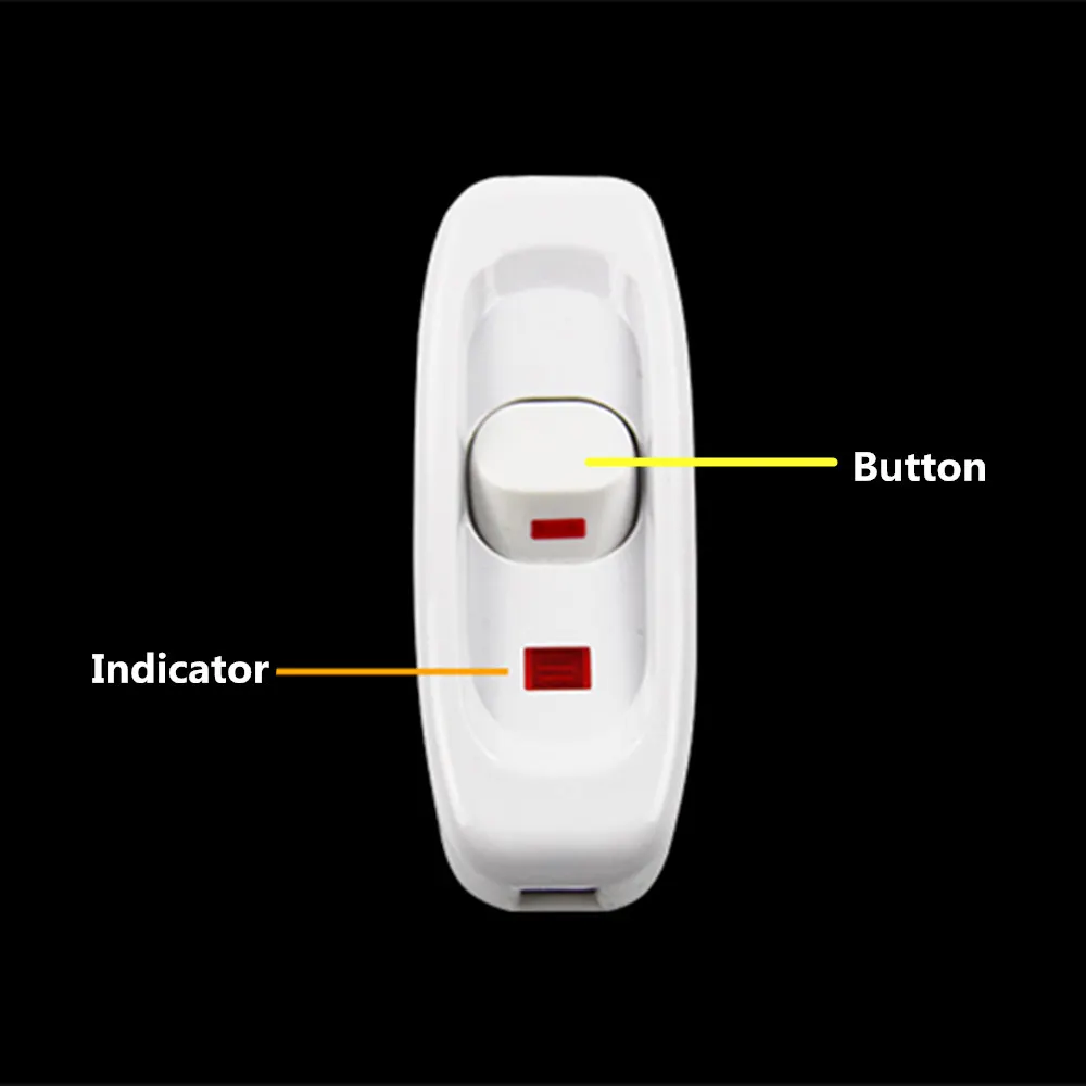 1pcs wholesale high quality with indicator light lamp switch button control free shipping 2500W 110V 220V 230V 10A | Строительство и