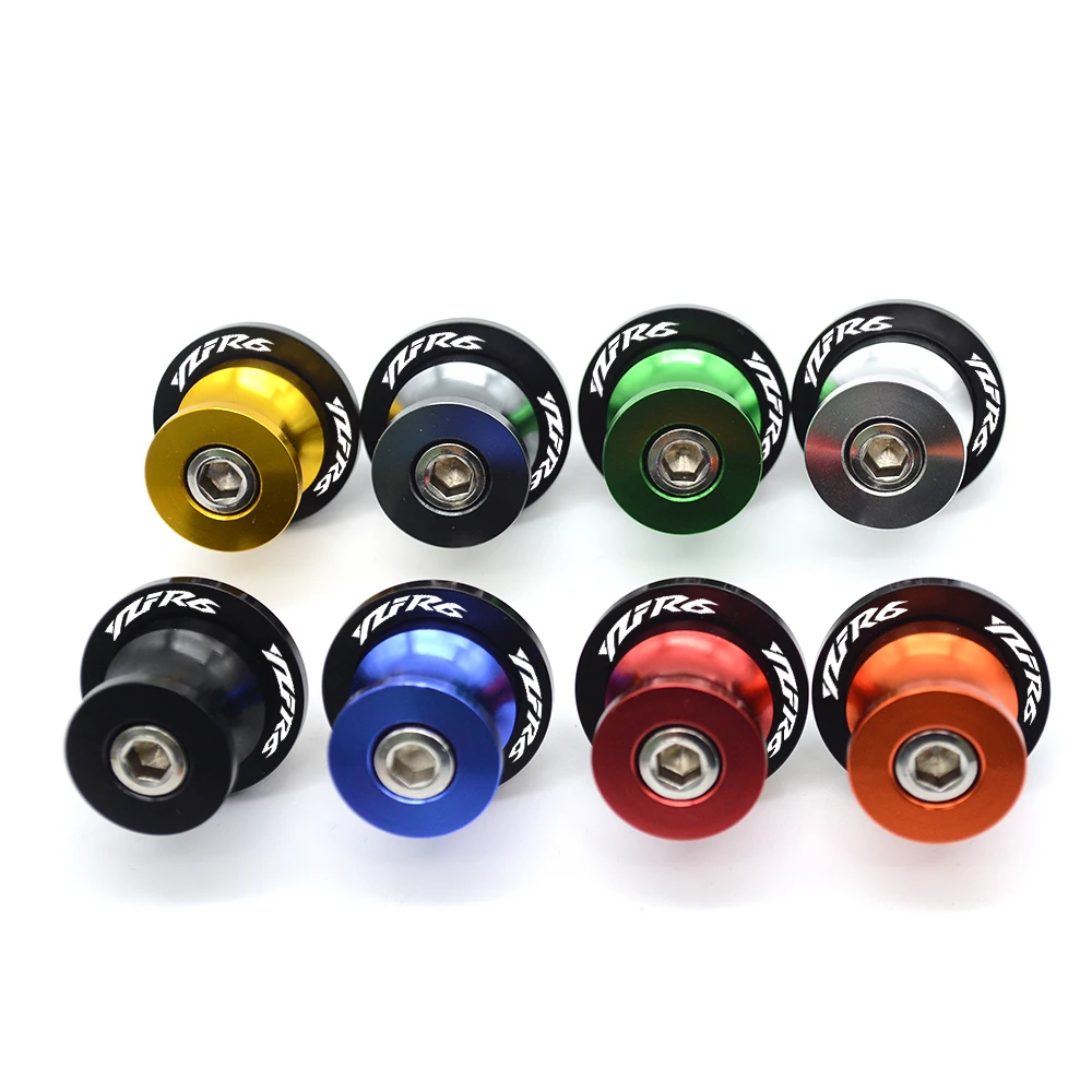 For R6 Motorcycle CNC Frame Sliders Swing Arm Spools Sliding Is Screwed Accessories Modified yamaha YZF 1999-2015 | Автомобили и