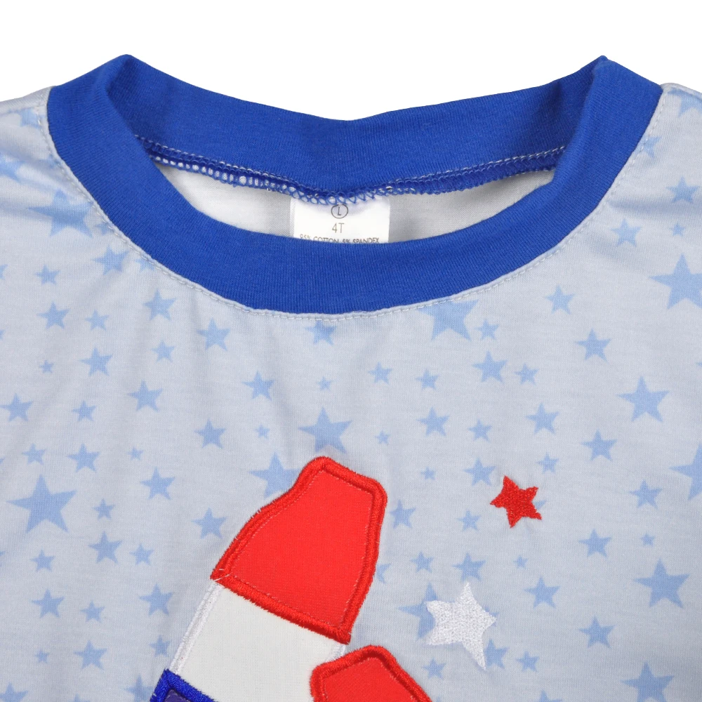 Новое поступление одежда летний комплект для мальчиков с принтом мороженого