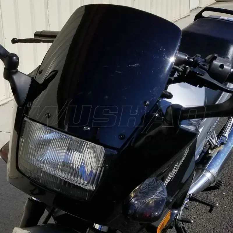 Mototcycle Windshield WindScreen Screen For 1988 - 1994 1999 2001 2004 2006 2007 Kawasaki Ninja 250 250R EX250 GPX R GPX250R F | Автомобили
