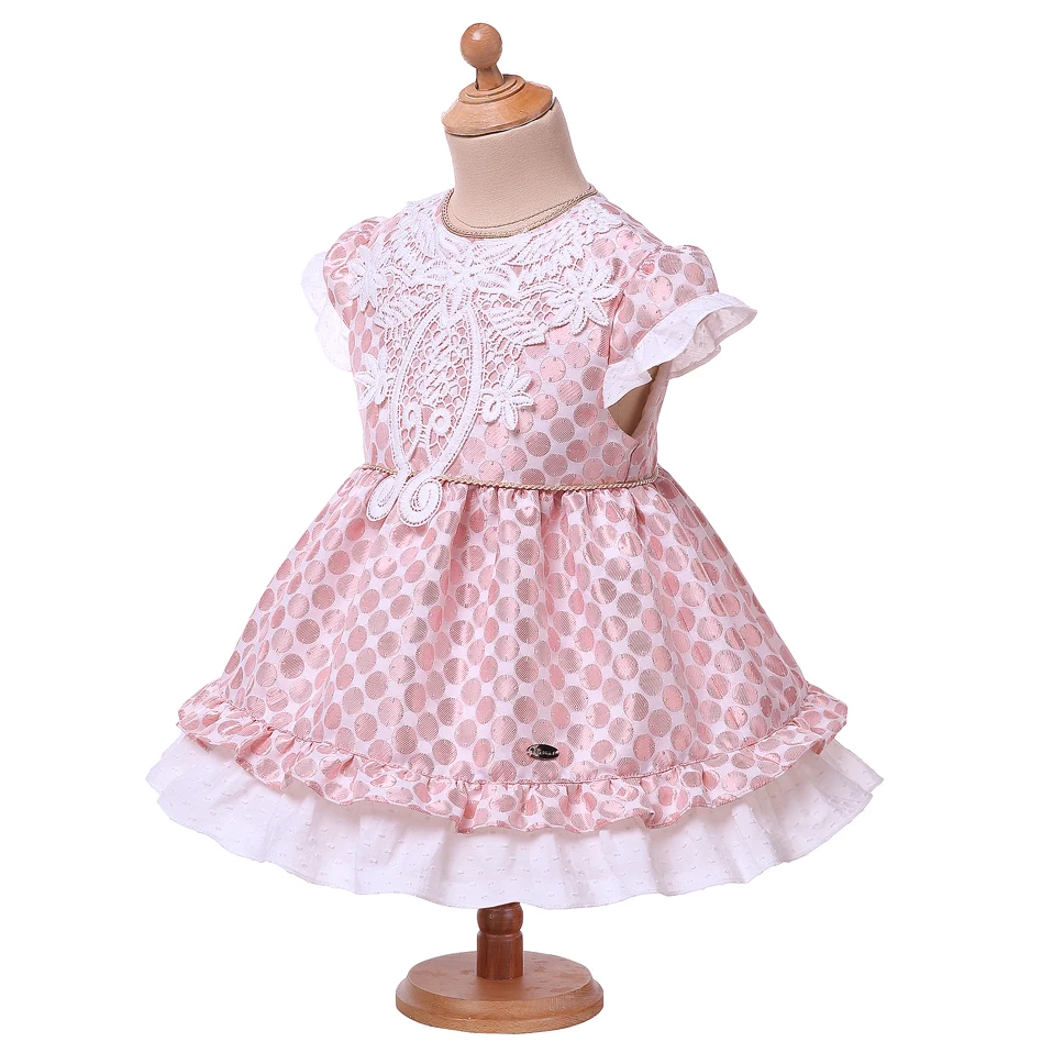Pettigirl/Новинка 2019 года комплект одежды принцессы для маленьких девочек в розовый