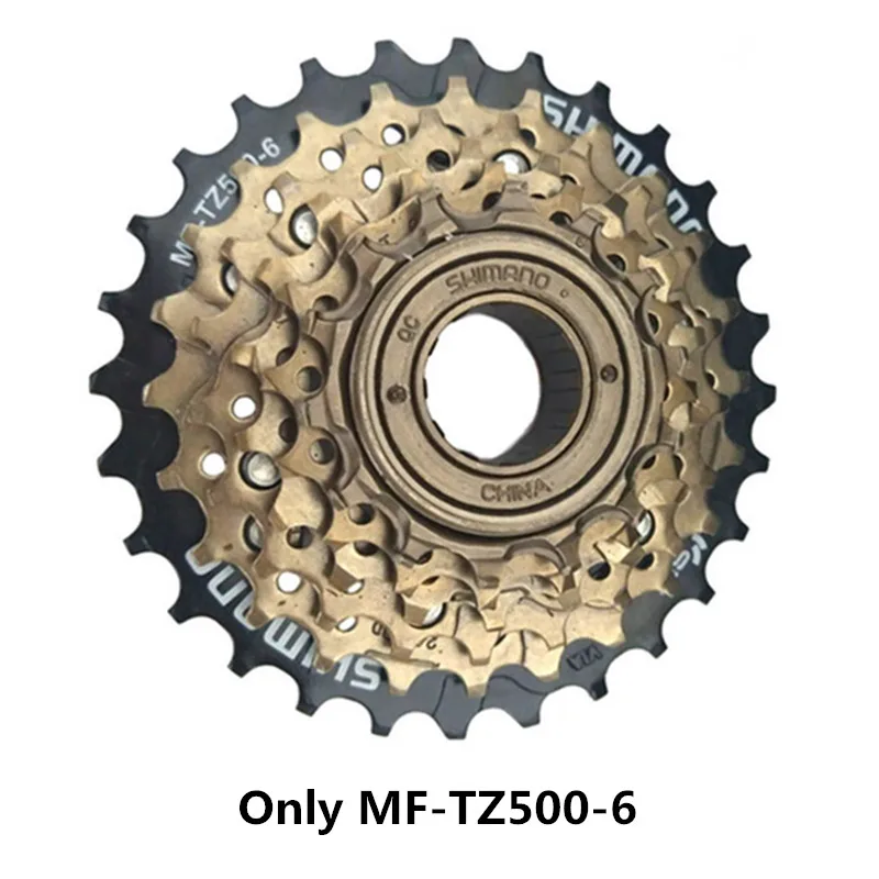 SHIMANO велосипеды свободного хода MF TZ500 6/TZ20 6S кассета 14 28T для MTB дорожный велосипед