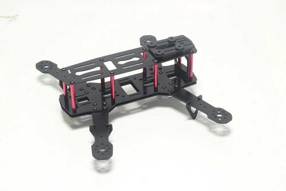 Новый черный QAV250 углеродного волокна стекловолокна Мини 250 FPV Quadcopter Quad copeter рамка