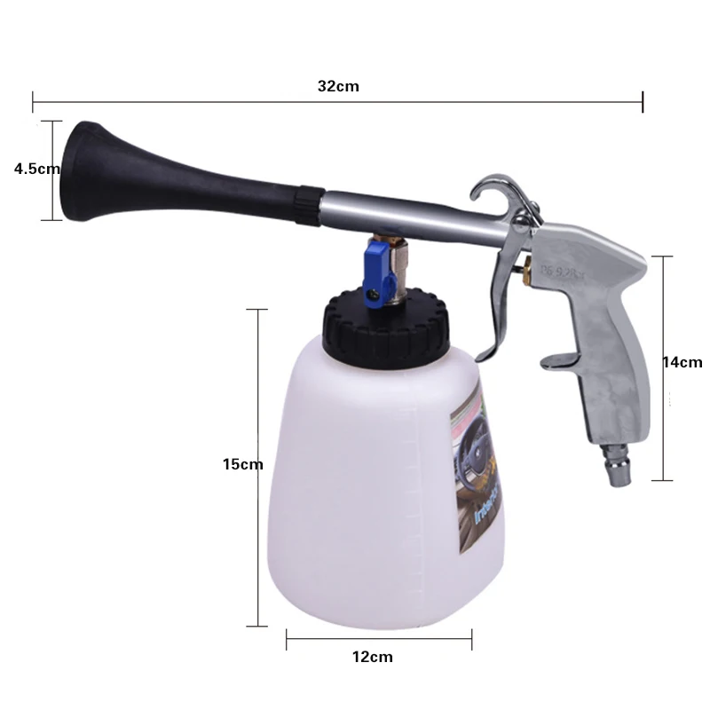 Car High Pressure Washer Automobiles Tornado Water Gun Dry Cleaning Deep Clean Washing Accessories Tool |
