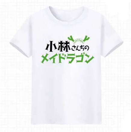 Новая хлопковая Футболка Kobayashi san Kobayashi-san Chi no Maid Dragon Kanna Miss Kobayashi's | Мужская
