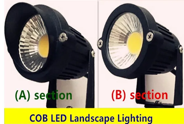 8 pieces/lot  3W Bright 12V COB LED Lawn Lamps Light IP65 Waterproof Landscape Outdoor Lights Garden Path Pond Light