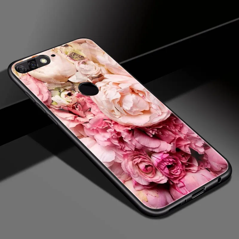 DIY фото настроить чехол для телефона Coque huawei Y9 закаленное стекло крышка для huawei y9 p20 pro honor 10 lite honor 8x max