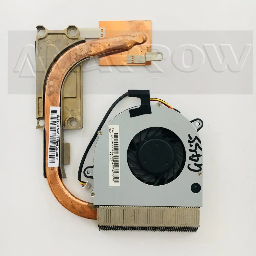 Процессор Охлаждающий радиатор вентилятор для lenovo G455 G555 G455AX AT0BT001