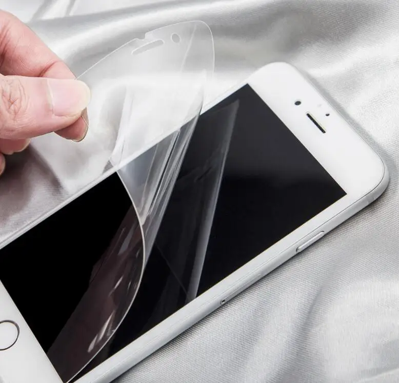 Взрывозащищенная мягкая защитная пленка из нано-пленки для iPhone 6 6s 7 Plus 4 4s 5SE 5c 5 5S не закаленное стекло