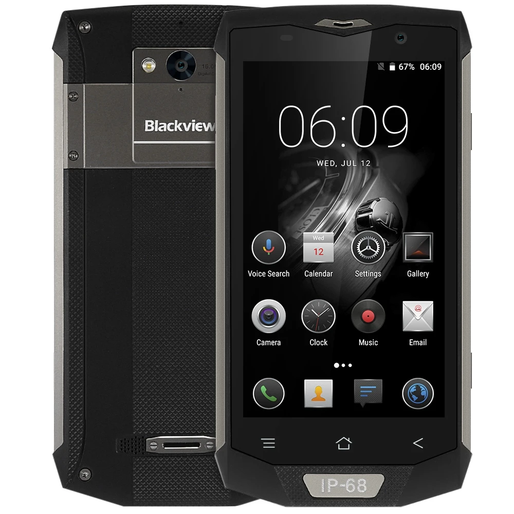 Blackview BV8000 Pro IP68 Водонепроницаемый 5 0 дюймов смартфон 6 г Оперативная память 64