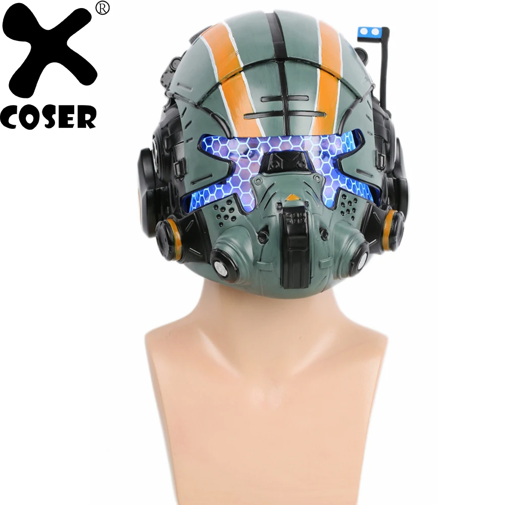XCOSER Titanfall 2 Джек Купер VR шлем игры Косплэй для наращивания на всю голову