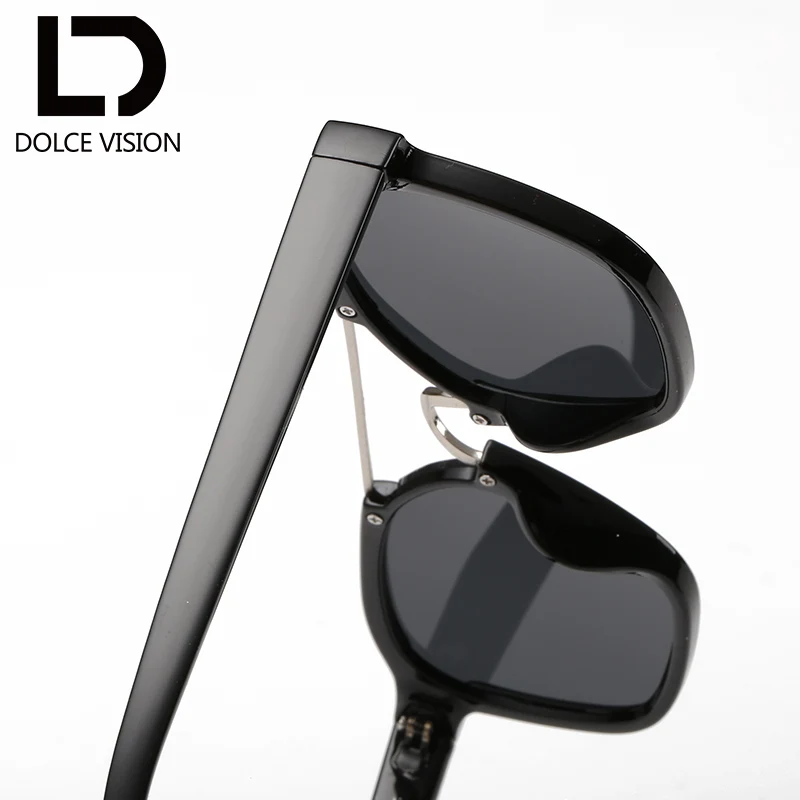Мужские и женские оригинальные фирменные очки dolce&vision модные солнцезащитные с