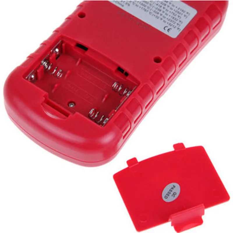 Цифровой термопары термометр с 2 шт Зонды температуры двухканальный вход LCD