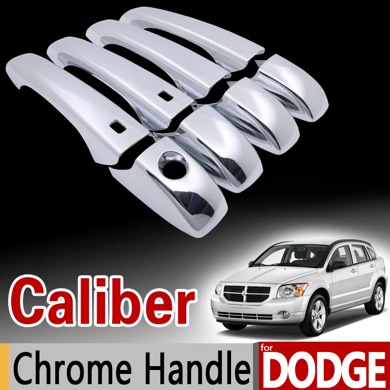 Хромированная накладка на ручку для Dodge Caliber 2007 2012 2008 2009 2010 2011 никогда не ржавеет