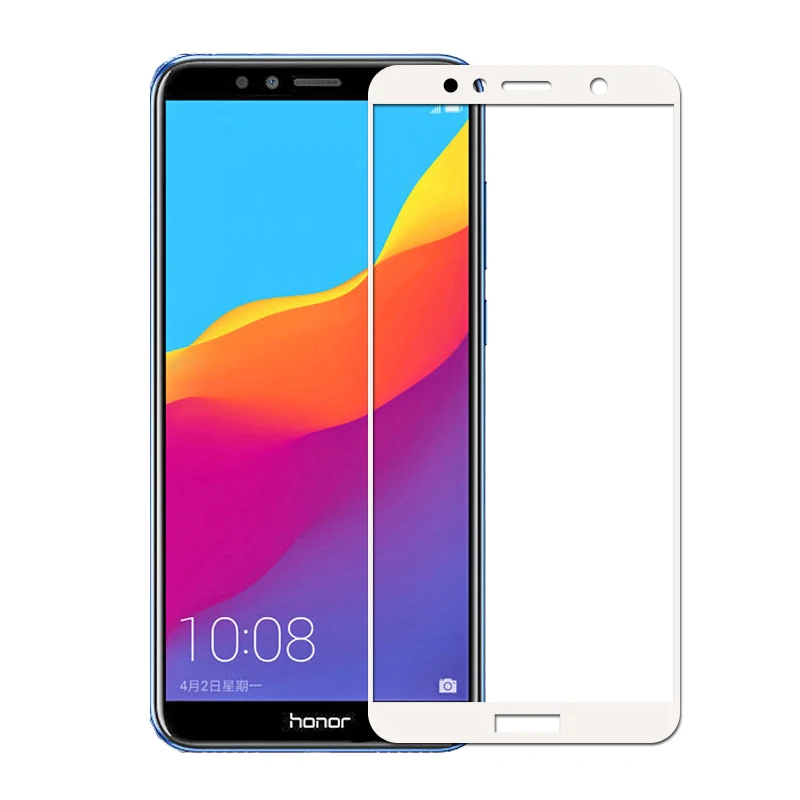 9H полное покрытие Закаленное стекло пленка для huawei Honor 7A Pro/7A защита экрана