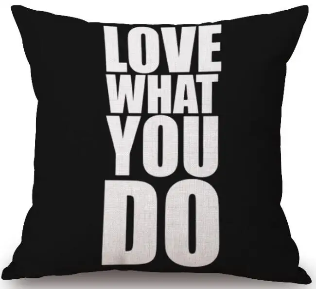 Чехол для подушки из хлопка и льна