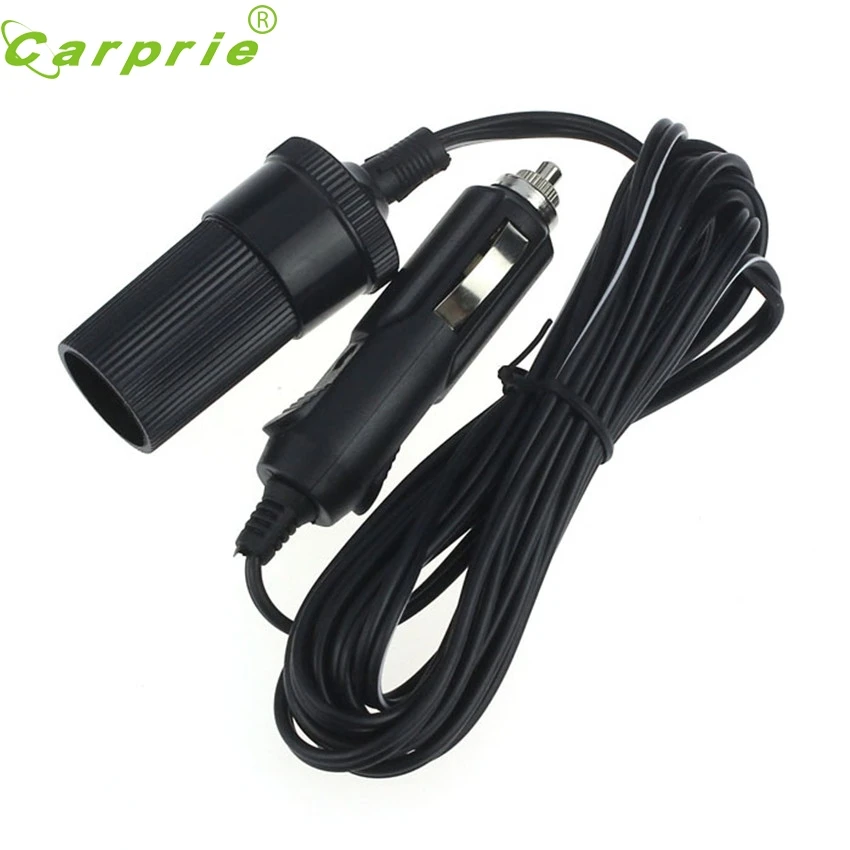 CARPRIE Super drop ship car styling 12V 24V 10A Car Accessory Cigarette Lighter Socket Extension Cord Cable 1-5m Mar714 | Автомобили и