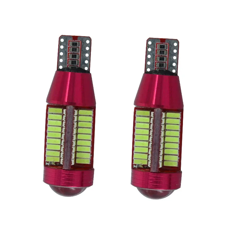 100 шт. T15 4014 SMD 78 Spot Branco Gelo azul Carro LEVOU Luz de alta Potencia Canbus Sem Erro Inversa Brake Parar Estacionament