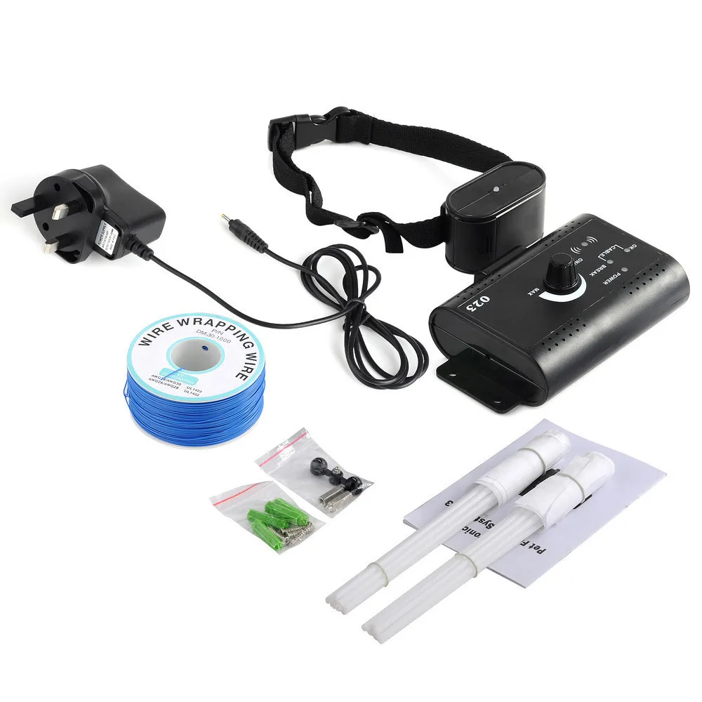 Heropie Waterproof Pet Dog Training Train Control Device Collar In-Ground Underground Shock Electric Fence Fencing System | Дом и сад