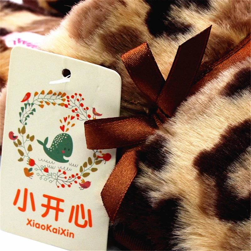 Зимние теплые домашние женские тапочки XiaoKaiXin модная женская плюшевая обувь с