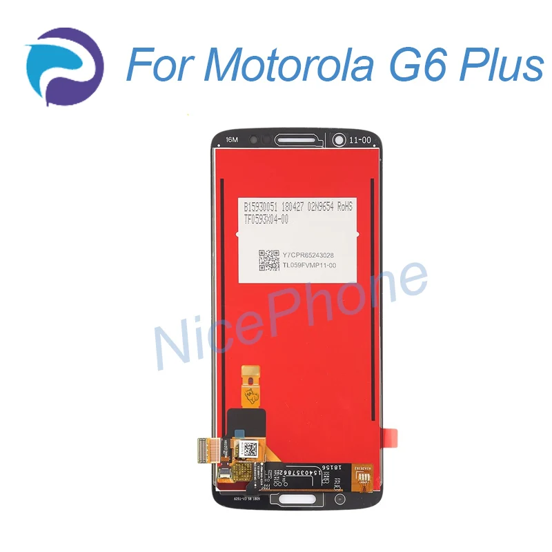 Для Motorola G6 plus ЖК экран Замена сенсорного монтажа для Moto XT1926 lcd|Экраны мобильных
