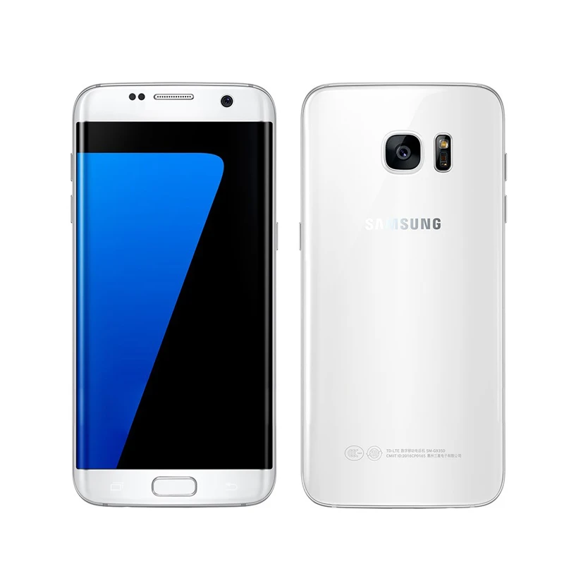 Разблокированный сотовый телефон samsung Galaxy S7 edge G935P/A/V/F 5 дюймов экран 4GBRAM 32 Гб rom 4G LTE