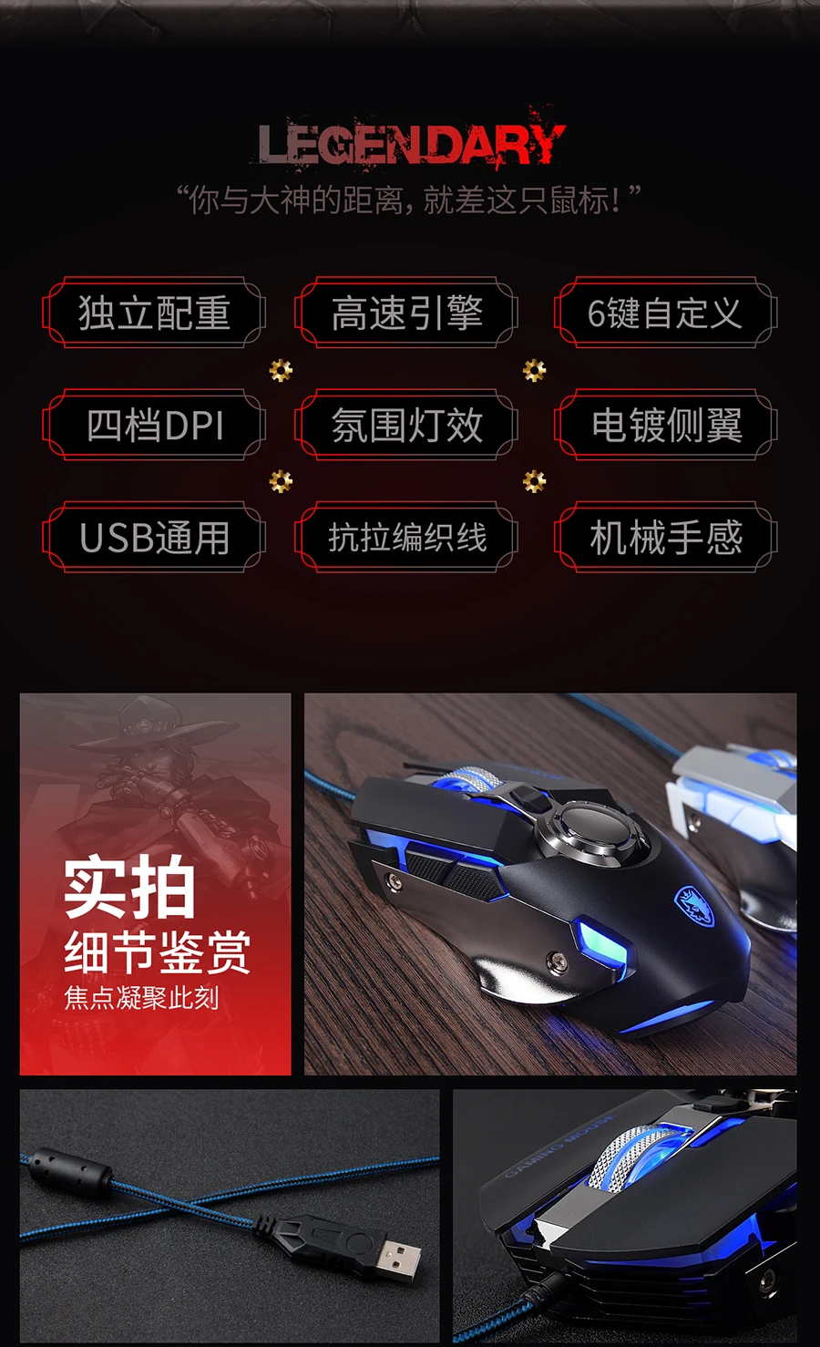 Профессиональная игровая Мышь Регулируемый Проводная оптическая светодиодный компьютерная мышь USB кабель макро механические Мышь для ноутбука, настольного компьютера
