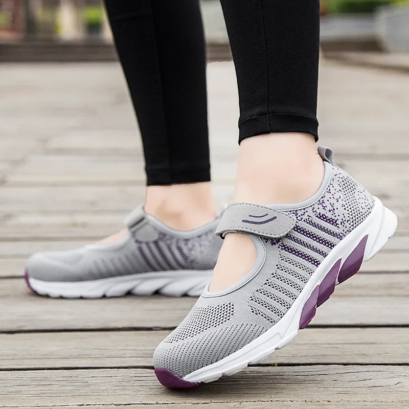 PINSEN/Летняя женская обувь на плоской подошве Высококачественная дышащая