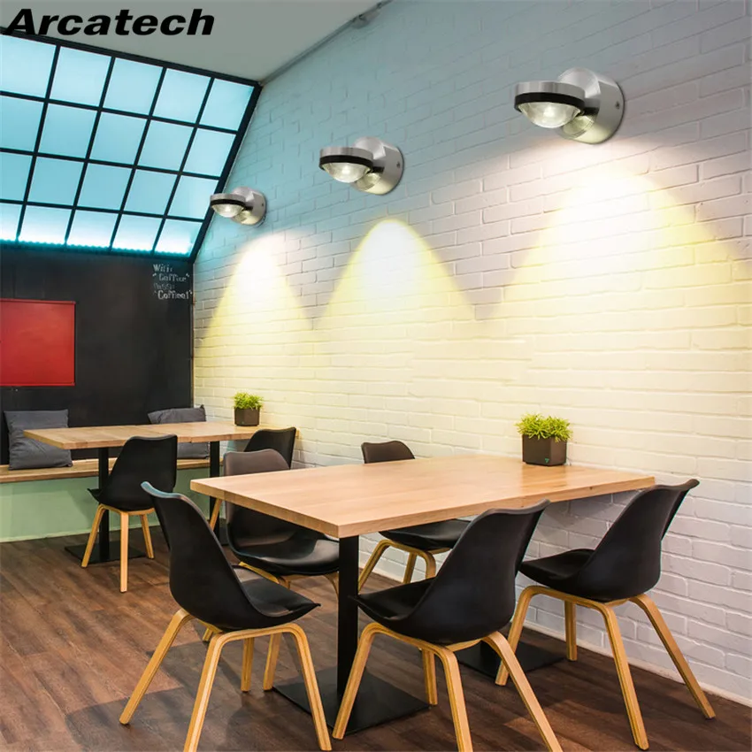 Современные алюминиевые хрустальные Настенные светильники 3 Вт светодиодное