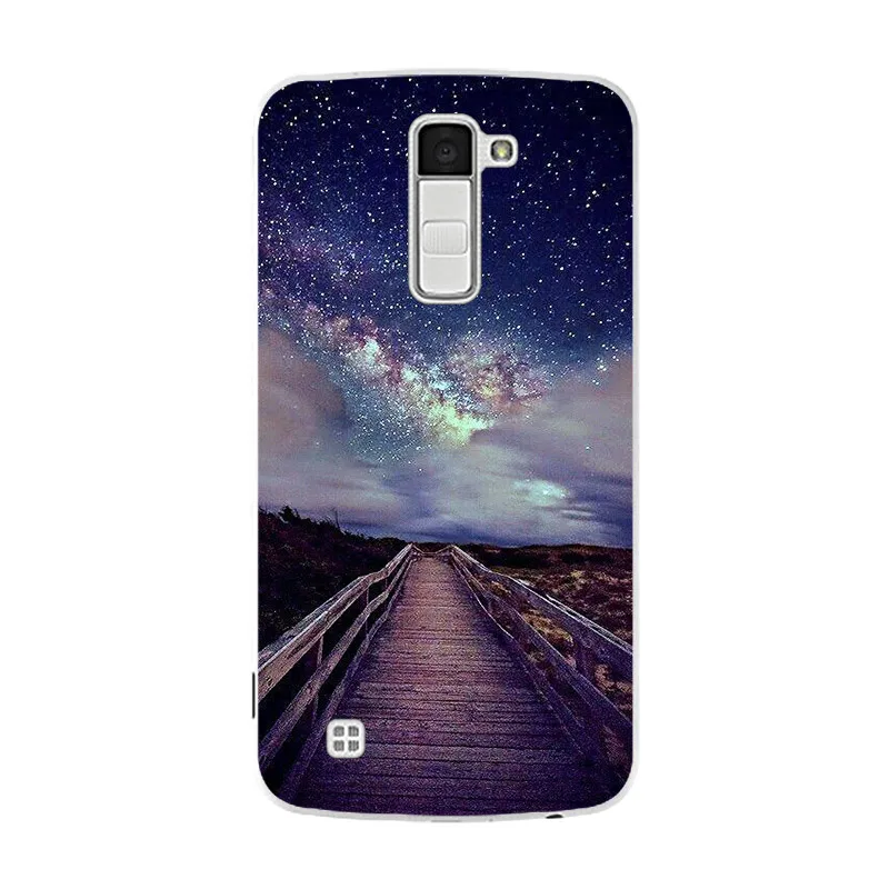 CROWNPRO Мягкий ТПУ чехол для LG K10 чехол для LG K10 LTE K420N K430 K430DS окрашенный защитный чехол на заднюю панель телефона для LG K10 - Цвет: XKQ