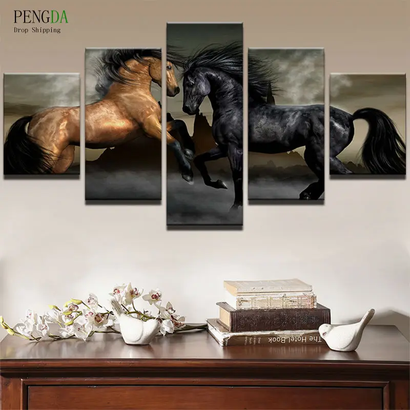 Современная Настенная живопись декоративная рамка для дома модульные