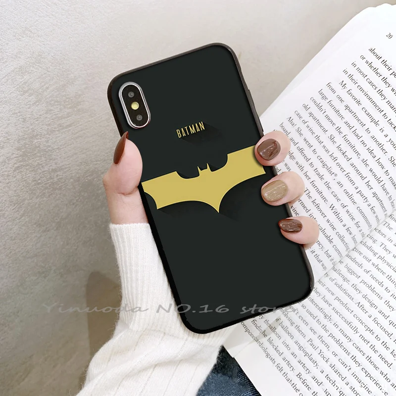 Yinuoda Marvel DC логотип супергероя Новое поступление телефон чехол для iPhone 5 5S SE 6 6s 7 8 Plus X XS XR XSMax coque чехол - Цвет: 10