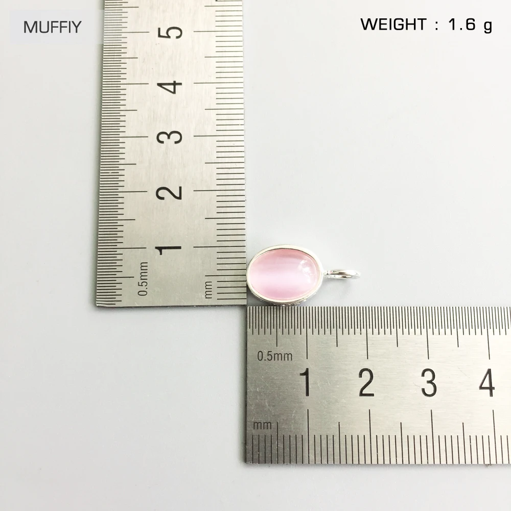 Розовый овальный каменный орнамент подвесной Европа Стиль Glam Модные