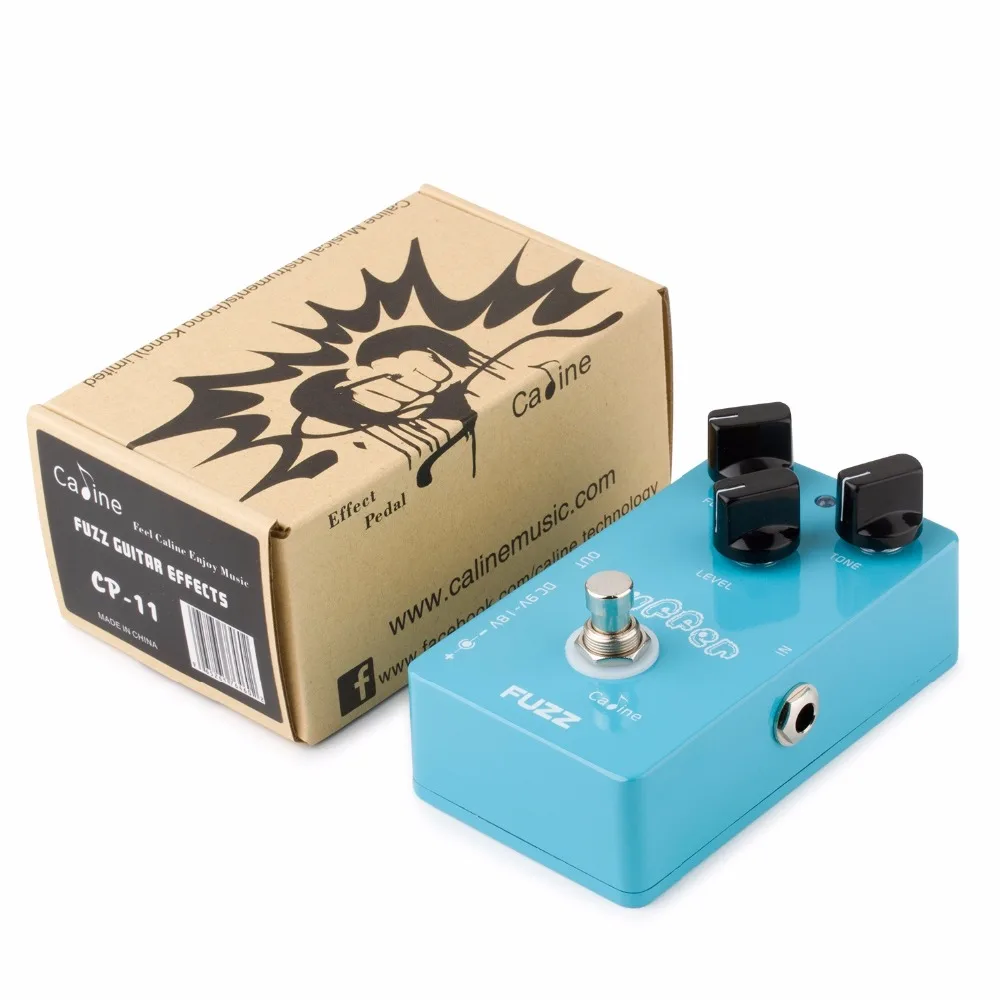 Caline CP 11 Puffer FUZZ гитарная педаль эффектов мини гитарные педали True Bypass аксессуары