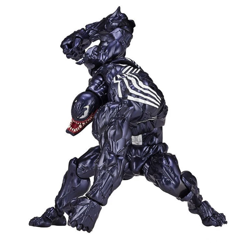 Marvel Yamaguchi Revoltech удивительная серия NO.003 Venom ПВХ фигурка игрушка кукла