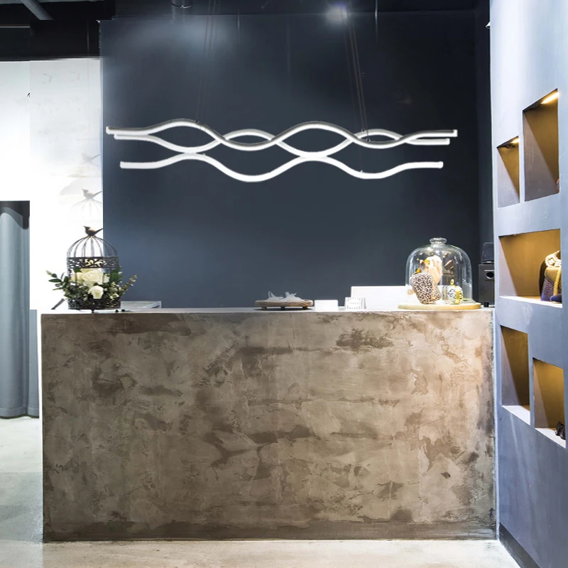 Скандинавская креативная люстра Современная Минималистичная Светодиодная