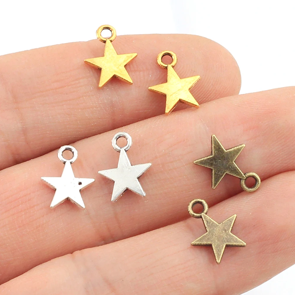 11*8 мм 40 шт. 2017 Новая мода Античная Бронза Серебро Золото Цвет покрытием ручной