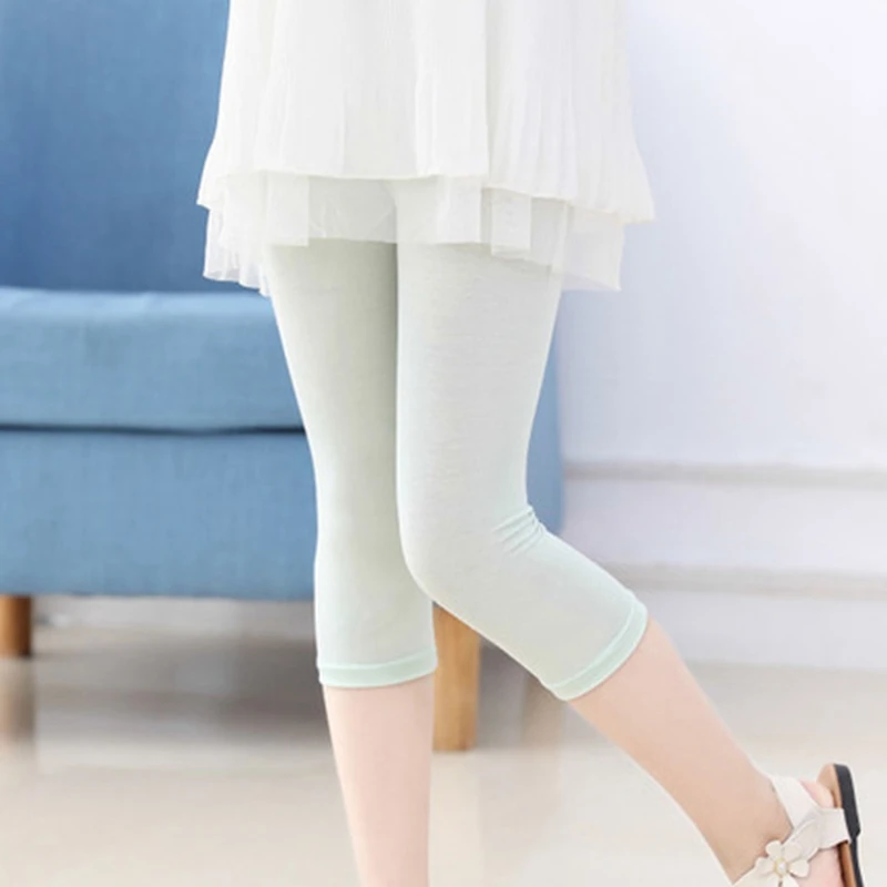 2019 новые леггинсы для девочек хлопковые узкие брюки маленьких летние детские