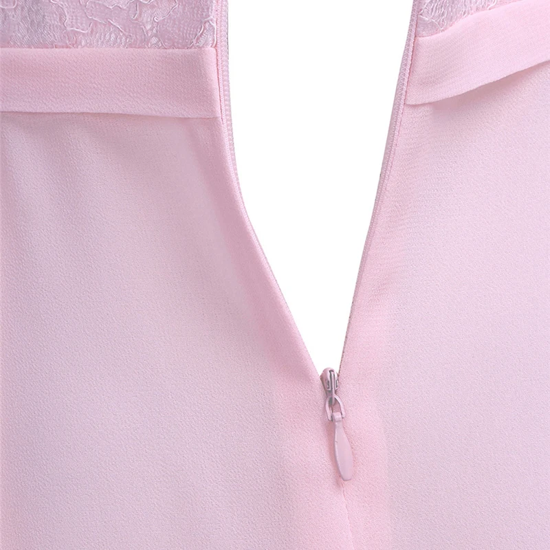 Платье для девочек шифоновое кружевное платье с вырезом на спине торжеств