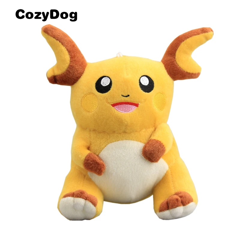 17 CM Raichu Пикачу плюшевая игрушка кукла японская мультяшная фигурка Raichu Bulbasaur Dragonite Jigglypuff Magikarp Snorlax Мягкая кукла дропшиппинг - Цвет: 17 CM Raichu