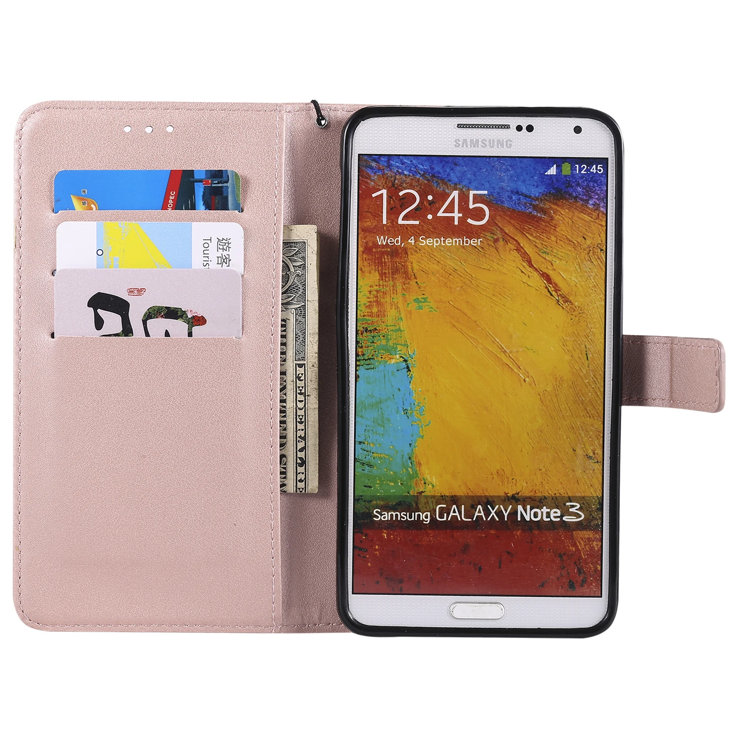 Кожаный чехол с откидной крышкой для Samsung Galaxy Note 3 SM N900 телефона N9000 N9002 N9005 n9001