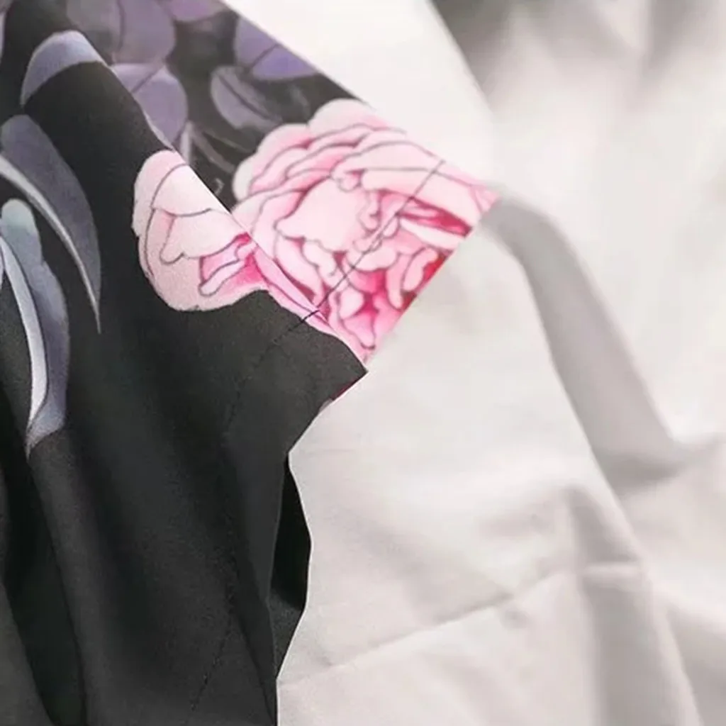 Harajuku мужские топы кимоно кардиган пальто лето весна одежда мужской свитер индивидуальность печати Блузка для мужчин верхняя одежда Горячая