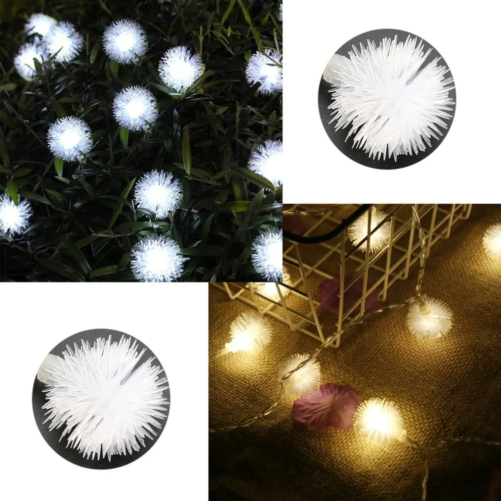 LED 1M 10PCS Lamp String Christmas Light Strings Snowflakes Bells Pentagram Battery | Лампы и освещение