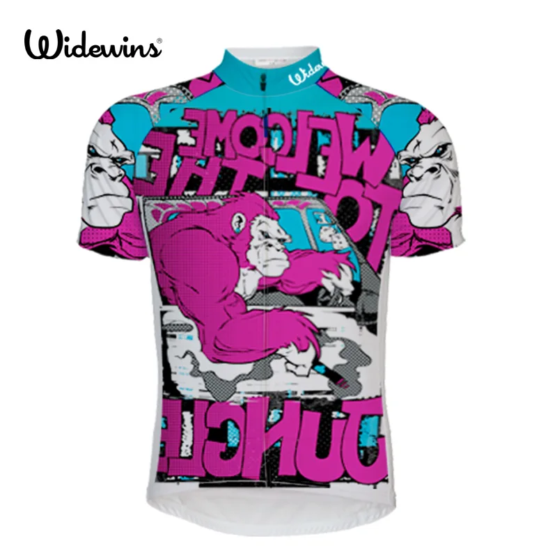 

2017 Cycling Clothing Jerseys Chimpanzee Team Short Sleeve Pro Racing Clothing Summer Quick Dry Color Cycling Ropa Ciclismo 557